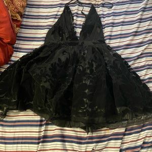 Black prom dress